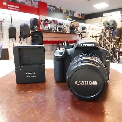 Used Canon 550D + 18-55mm F3.5-5.6 III - 10924 Actuations - 12 Months Warranty • £199