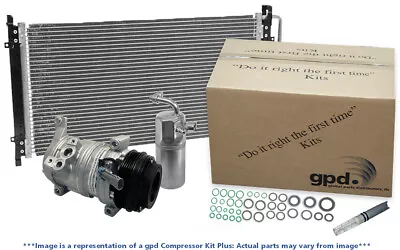 A/C Compressor-Compressor Kit New With Condenser Fits 1999 Volvo V70 2.3L-L5 • $351.98