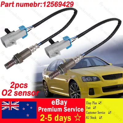 Pair O2 Oxygen Sensor Fits HOLDEN Commodore V8 Monaro Statesman LS1 LS2 12569429 • $37