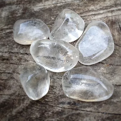 Crystal Tumble Stones  Buy 4 Get 2 FREE 16-26mm Crystals Reiki Polished Stones • £1.75