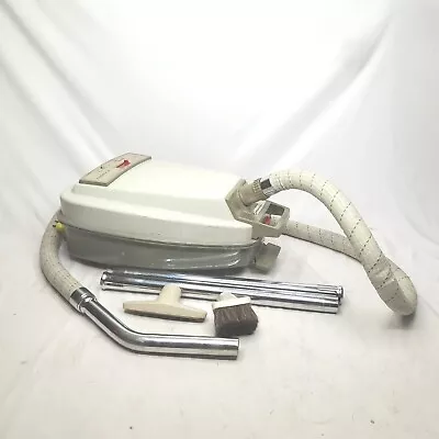 Vintage 1960s Eureka Empress  Rolling Canister Vacuum Cleaner W/ Hose Wand  • $109.99