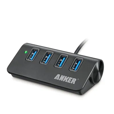 $79.99 • Buy Anker 4-Port USB 3.0 Aluminum Portable Data Hub With 2ft Cable  - NEW OZ Stock