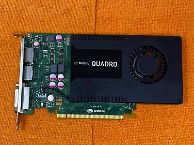 NVIDIA QUADRO K2000 2GB GDDR5 DUAL DISPLAY PORT DVI PCI-E X16 GRAPHICS CARD • $28.49