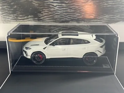 MR Collection Model Lamborghini URUS 1:18 Model Car Awesome White On White Spec • $488.95