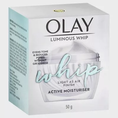 Olay Whips Luminous Face Cream 50g F/cream • $19.95