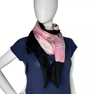 Kate Spade Manhattan Map Pink Majolica Oblong Scarf • $48.60