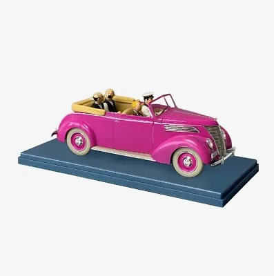 HERGE TINTIN THOMPSON FORD V8 #65 Convertible Car Figure 1/24 Authentic Goods • $179.99