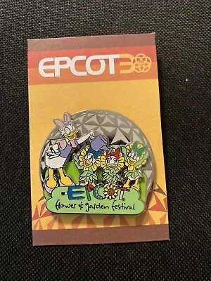 Disney Wdw Epcot 30th Anniversary Reveal Conceal Mystery Daisy Flower Garden Pin • $99.99