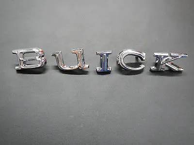 $94.99 • Buy 1963 1964 Buick Electra Wildcat LeSabre Trunk Letters  BUICK  Letters 63 64 NEW