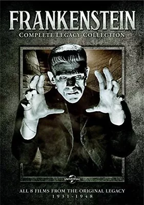 Frankenstein: Complete Legacy Collection DVD NTSC Black & White Multiple Fo • $10.73