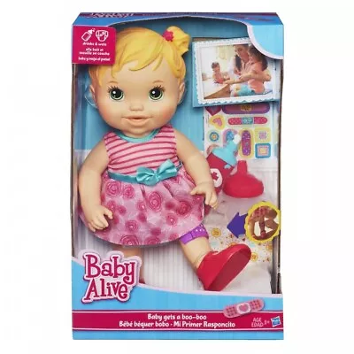 Baby Alive Blonde Baby Gets A Boo Boo - New & Sealed • $112.05