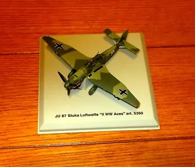 JU 87 Stuka Luftwaffe  WW 2 Aces  Airplane With Plastic Base   #5350   NICE!!! • $20