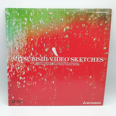 Mitsubishi Video Sketches (1989) / Promo Demo / LD Laser Disc Laserdisc MLV-002 • $49