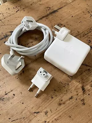 Genuine / Official Apple 96W USB-C Power Adapter For MacBook (Model No. A2166) • £28