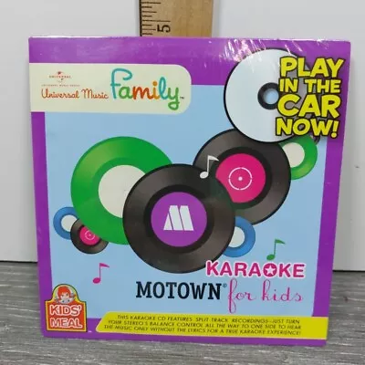 Wendy's Motown  Karaoke For Kids  CD Sealed 2010 Universal Music Family • $8.99