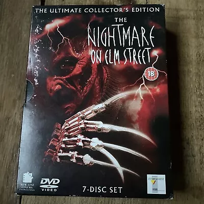 The Nightmare On Elm Street Collection (Box Set) (DVD 2004) • £12.48