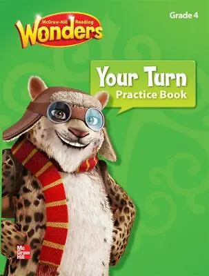 NEW Mcgraw Hill Reading Wonders Your Turn Practice Book/ Grade ~FREE SHIPPING • $4.99