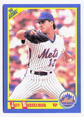 1990 Score Jeff Musselman New York Mets #525 • $1.49