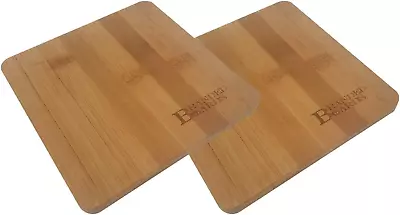 2 Pack Bamboo Cutting Board Small Mini All Natural Great Apartments RV's Home Ba • $16.95