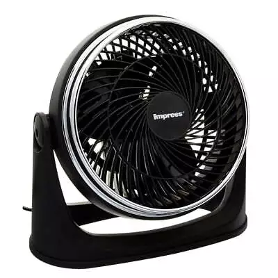 Impress 9 Inch Ultra Velocity Fan In Black +h • $26.11