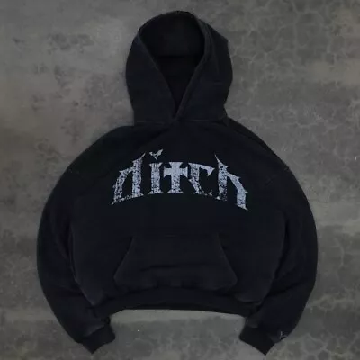 Ditch LA Pullover Hoodie 100% Preshunk 400GSM Terry Cotton Cropped/Boxy Fit NEW • $40