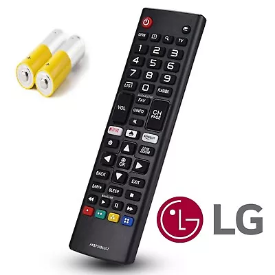 Akb75095308 Lg Tv Replacement Remote Control For Smart Tv Led 3d Netflix Button • £4.99