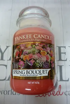 Yankee Candle Spring Bouquet Large Jar - Retired 2015 Limited Edition • £29.79