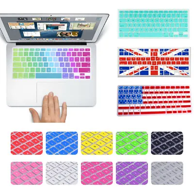 Soft Silicone Keyboard Cover Skin For Apple Macbook Air Pro 11 13 14 15 16 • $5.99