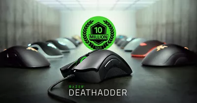 Razer DeathAdder Essential Wired Esports Gaming Mouse 6400 Adjustable DPI AU • $43.50