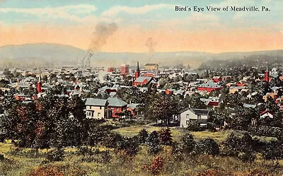 Meadville PA Pennsylvania Aerial Talon Zipper Corp Early 1900s Vtg Postcard B4 • $35.35