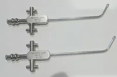 Set Of 2  Medtronic XOMED 960-370 Olive Tip Surgical Suction Instrument 3MM • $99.95