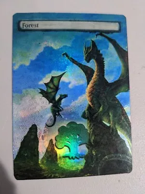 FOIL MTG ALT FOREST DRAGON MOTHER BABY DRAGON Great For COMMANDER EDH CUBE FOIL • $7.99