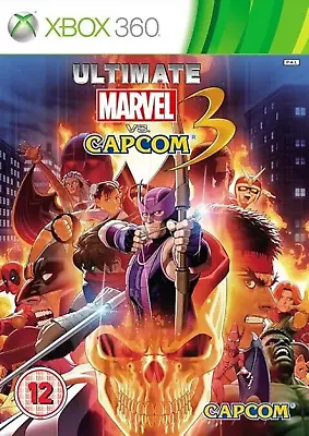 Ultimate Marvel Vs. Capcom 3 XBOX 360 Video Game Original UK Release Mint Cond • £18.99