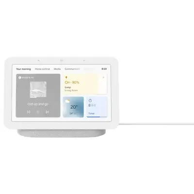 $125 • Buy Google Nest Hub 2nd Gen Smart Display Chalk - Free Postage