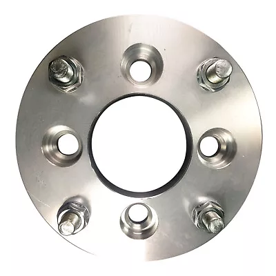 4x100 To 4x110 US Wheel Adapters 1  Thick 12x1.5 Lug Studs 60mm Bore Billet X 2 • $111.99