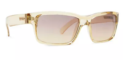 NEW Von Zipper Fulton Sunglasses-YEC0 Translucent Honey-Gradient Lens • $84.99