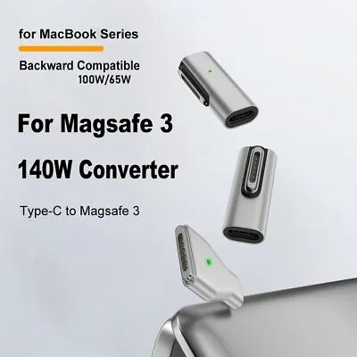 Connector Type-C Female To Magsafe 3 Converter For MacBook Air/Pro • $16.53