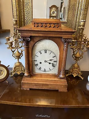 Antique HAC German Striking Mantel Clock C1900 • £295