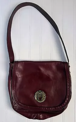 Vintage Etienne Aigner Oxblood Leather Purse • $29.99