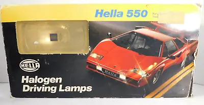 Hella 550 Comet Black Driving/Fog Lights Kit Vintage NEW! • $200