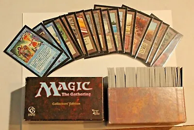 Magic The Gathering Collector's Edition Box Set.  Complete Set Near Mint NM 1993 • $13999.99