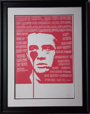 £146 • Buy PURE EVIL Signed Limited Edition Print ‘NOTHING IS ORIGINAL STEAL FROM ANYWHERE’