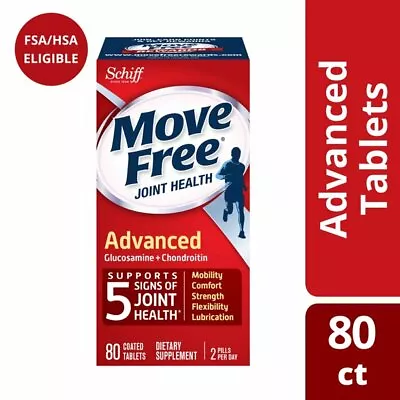 Move Free Advanced 80 Tablets • $32.55