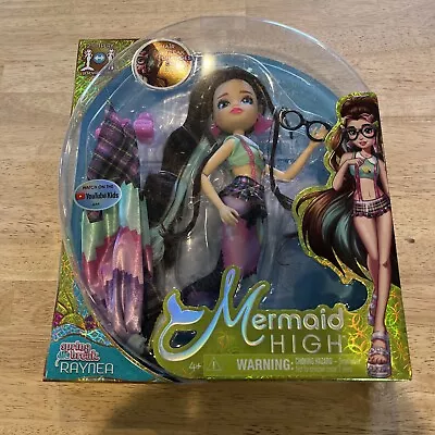 Mermaid High SPRING BREAK RAYNEA Doll & Accessories Color Changing Hair ~NEW~ • $25