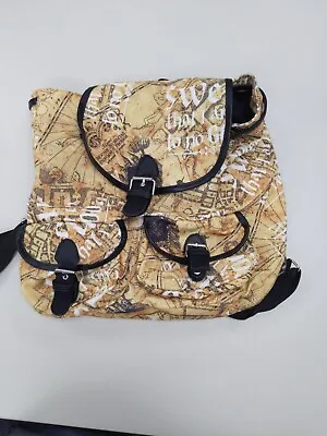 Harry Potter The Marauders Map All Over Print Backpack Pre-owned. • $15