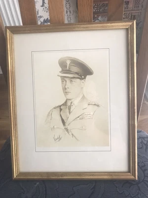 £250 • Buy Historic Original Edward VIII Photo Sketch Signed C Vandyke Sotheby’s Sold