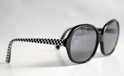 £29 • Buy Alain Mikli Sunglasses AL1307 Black White Checked 57/17 140 Hand Made In France