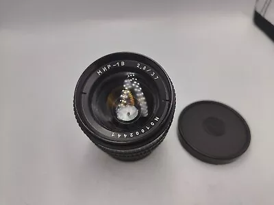 New Body! Lens MIR-1V (B) Cyrillic 1B 2.8/37mm Wide Angle Lens M42 (2) • $120