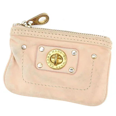 $94.80 • Buy MARC BY MARC JACOBS Coin Case Pink Leather Authentic USED A1432