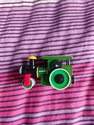 £9 • Buy Thomas And Friends Wooden Railway Magnetic Train George The Steam Roller Rare